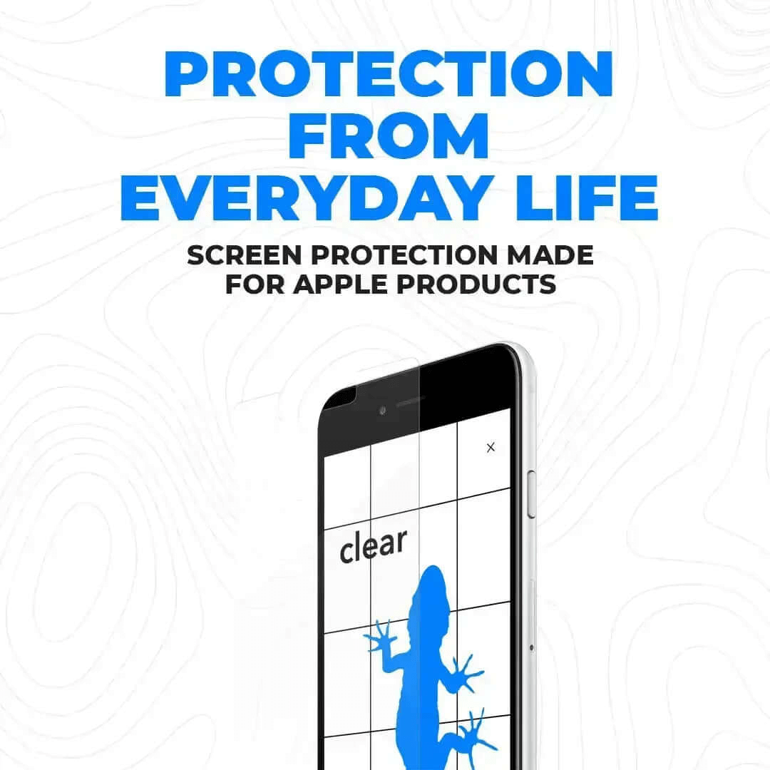 iPhone 15 Pro Max Tempered Glass Screen Protector Clear Lizard