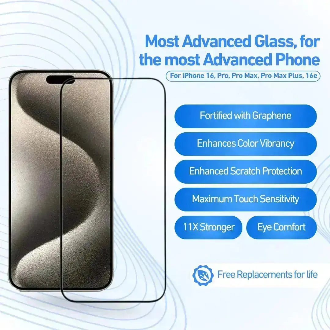 UltraVision AR Pro: Elite Screen Protector for Apple iPhone 16 Pro Clear Lizard