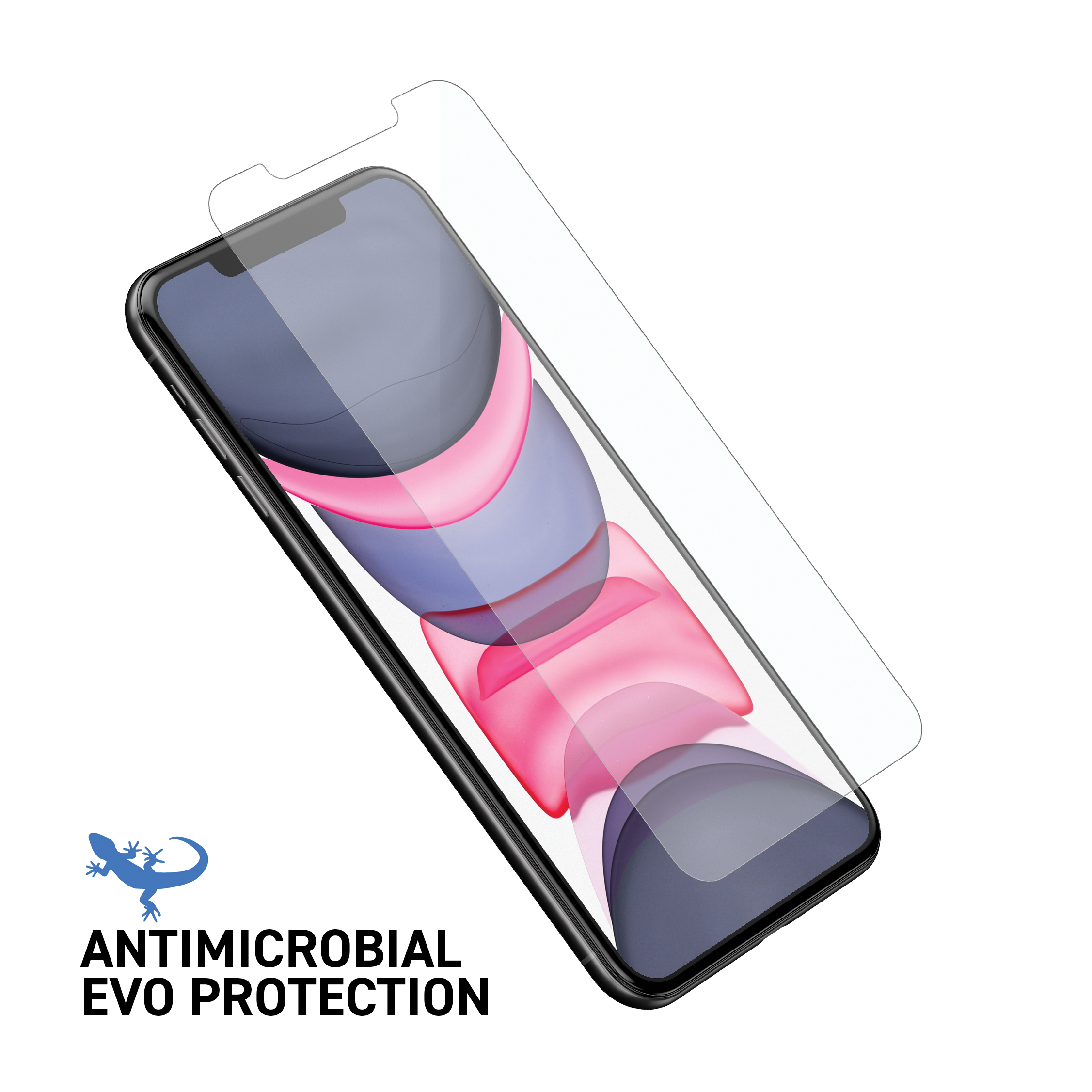 Apple iPhone 11 Tempered Glass Screen Protector Clear Lizard