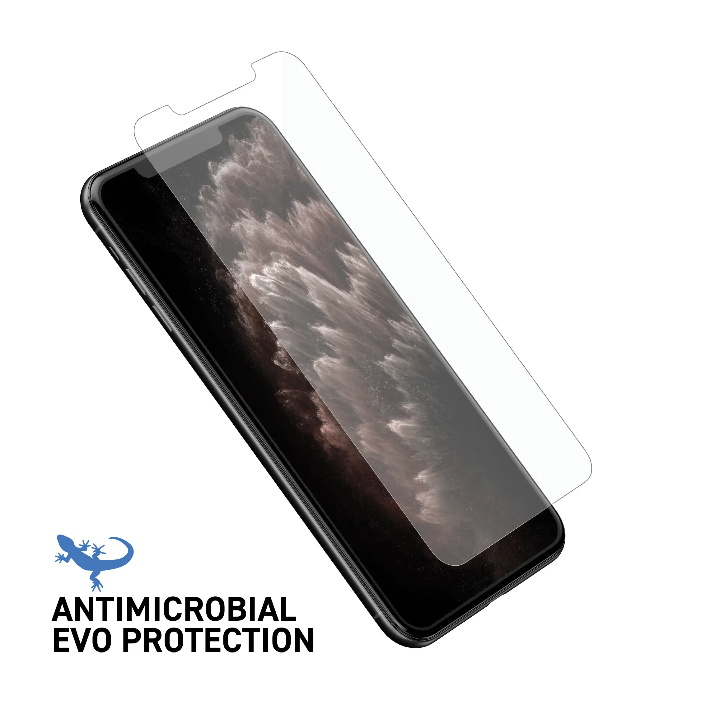 Apple iPhone 11 Pro Max Tempered Glass Screen Protector Clear Lizard