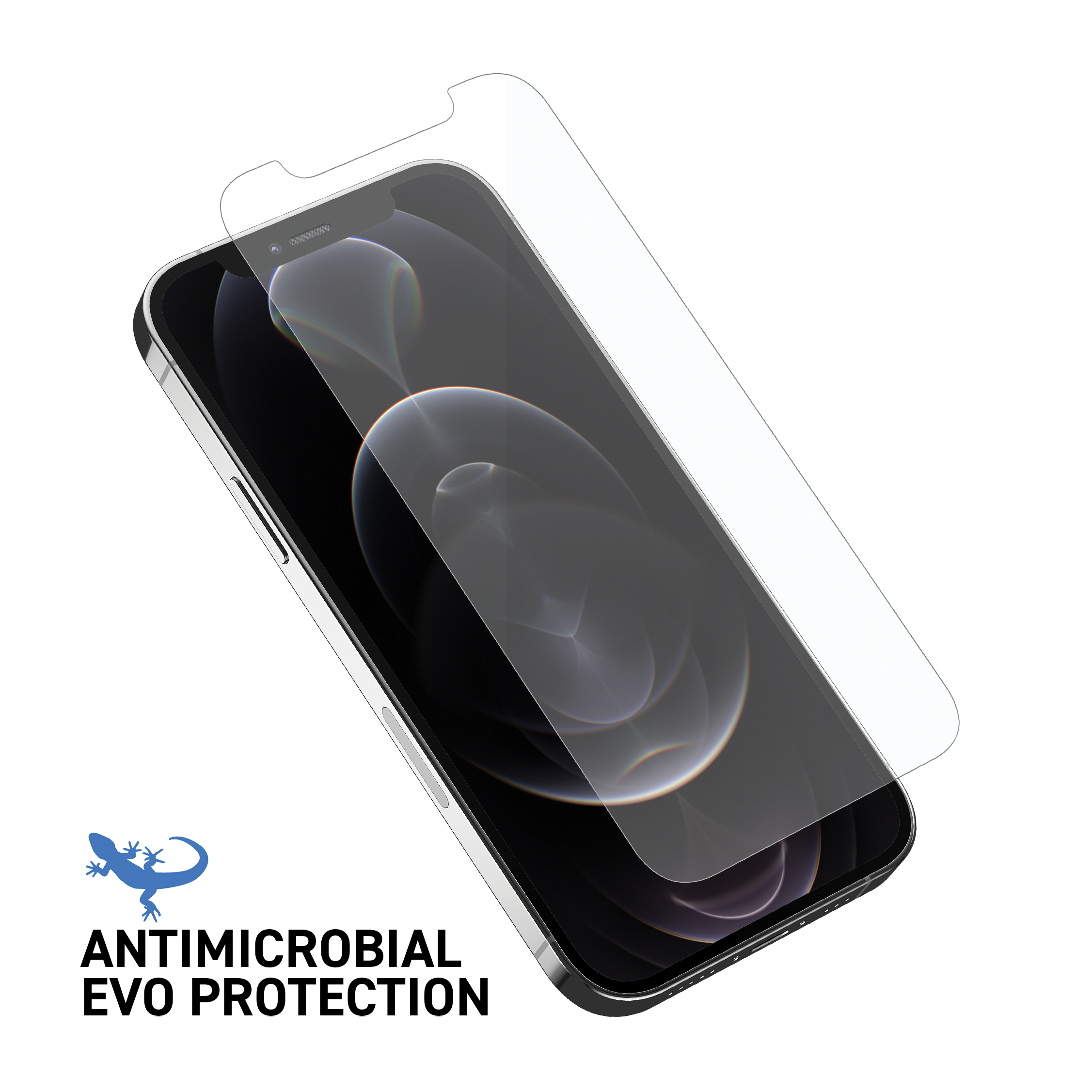 Apple iPhone 12 Pro Tempered Glass Screen Protector Clear Lizard