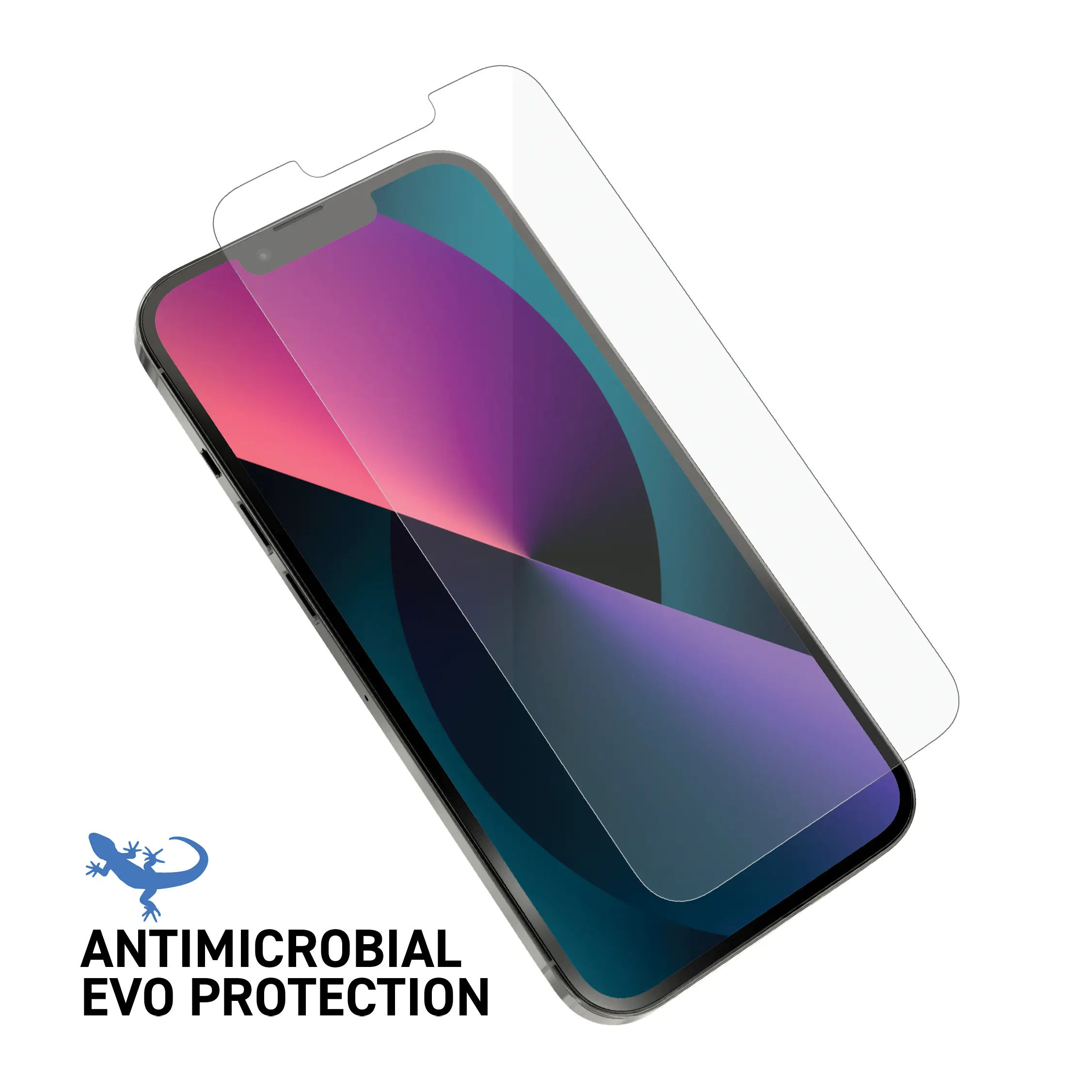 Apple iPhone 13 Mini Tempered Glass Screen Protector Clear Lizard