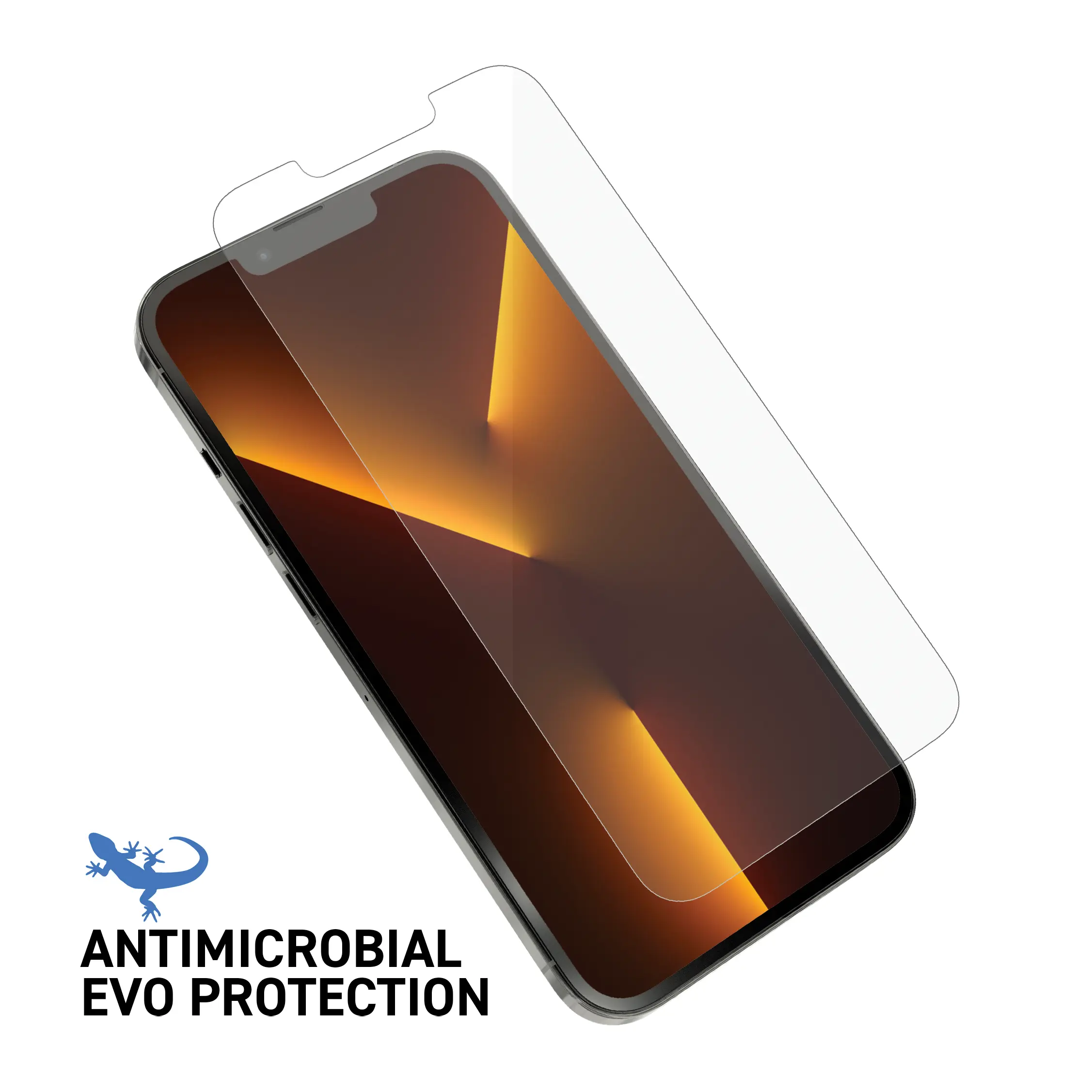 Apple iPhone 13 Pro Tempered Glass Screen Protector Clear Lizard