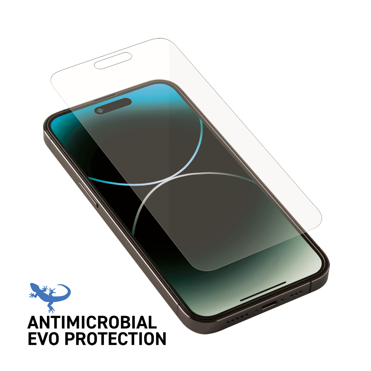 Apple iPhone 15 Pro Tempered Glass Screen Protector Clear Lizard
