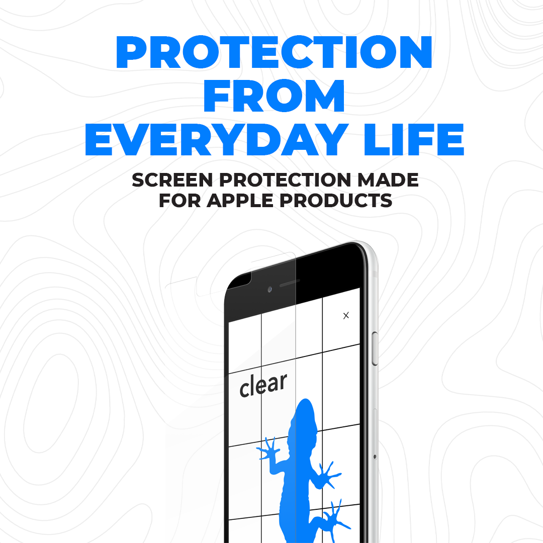 Apple iPhone 15 Pro Tempered Glass Screen Protector Clear Lizard
