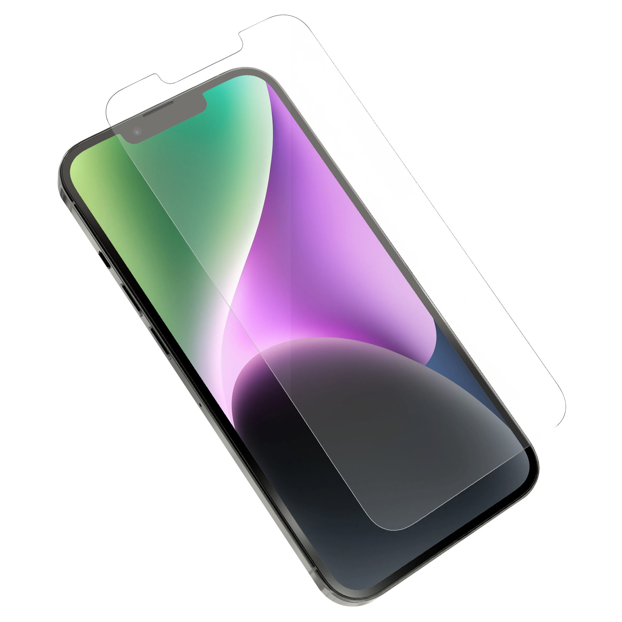 Apple iPhone 15 Plus Tempered Glass Screen Protector Clear Lizard