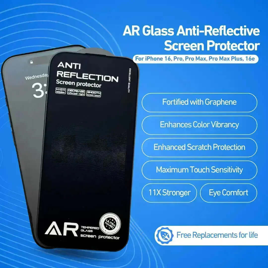 UltraVision AR Pro: Elite Screen Protector for Apple iPhone 16 Pro Clear Lizard