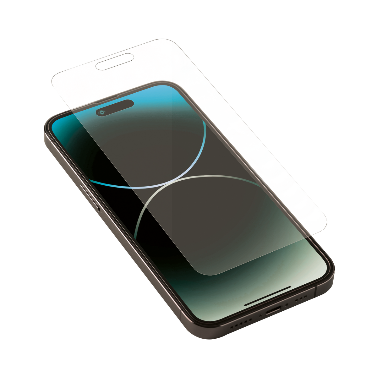 Apple iPhone 15 Pro Tempered Glass Screen Protector Clear Lizard