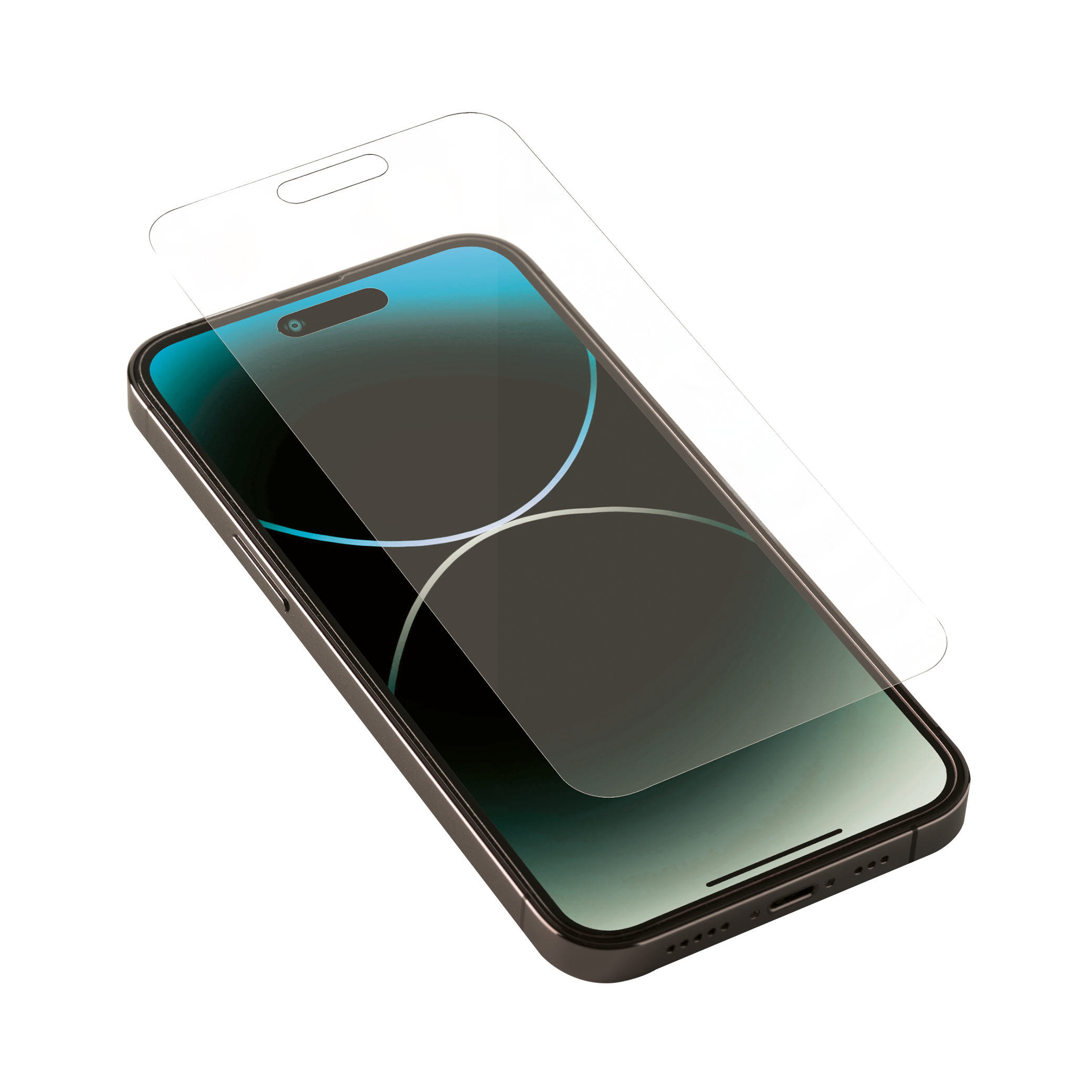 Apple iPhone 15 Pro Tempered Glass Screen Protector Clear Lizard