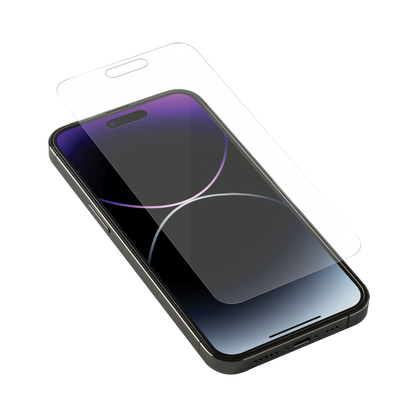 iPhone 15 Pro Max Tempered Glass Screen Protector Clear Lizard