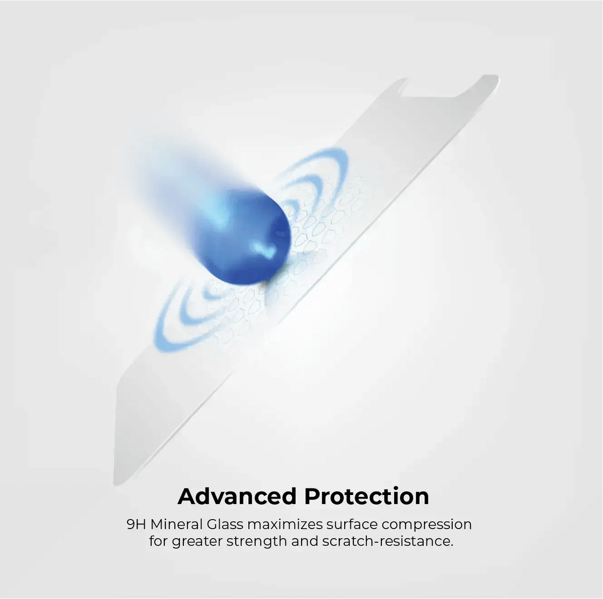 iPhone 15 Pro Max Tempered Glass Screen Protector Clear Lizard