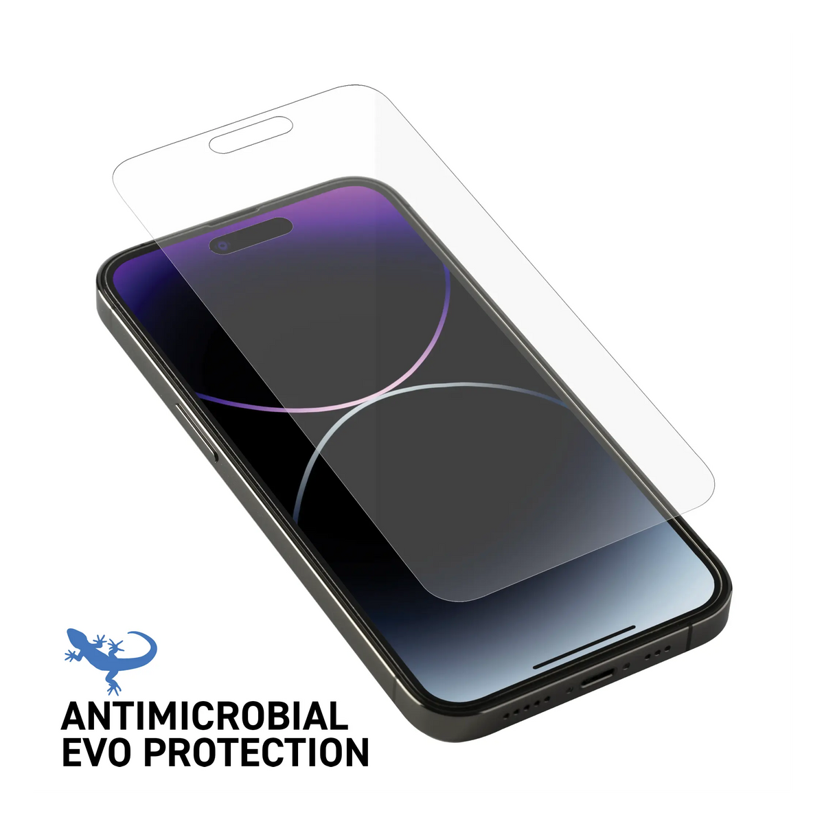 Apple iPhone 14 Pro Max Tempered Glass Screen Protector Clear Lizard