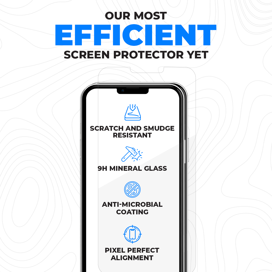 Apple iPhone XS Max Tempered Glass Screen Protector